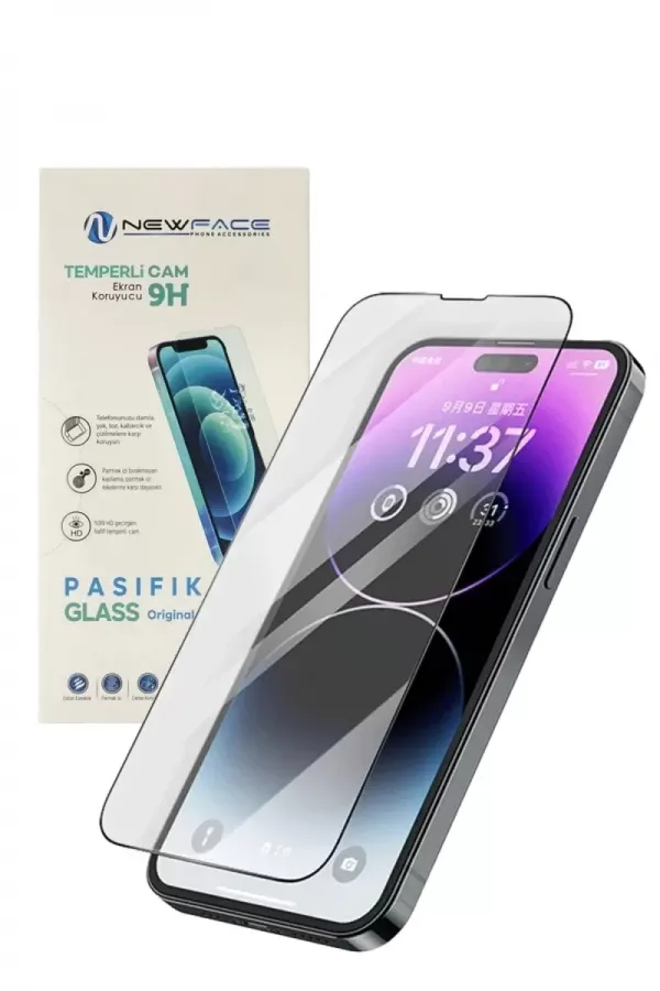 Newface Apple İphone 16 Pasifik Cam Ekran Koruyucu