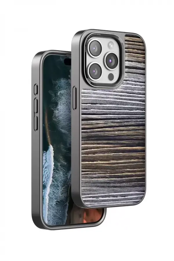 Venco Apple İphone 14 Pro Max Wave Kapak - Sarı Venco Apple İphone 14 Pro Max Wave Kapak - Sarı