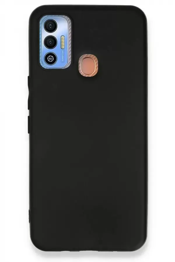 Newface Tecno Spark 7t Kılıf First Silikon - Siyah Newface Tecno Spark 7t Kılıf First Silikon - Siyah