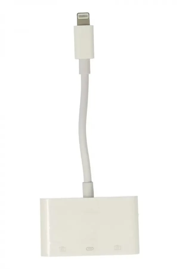 Newface Apr23 Iphone Otg 3in1 - Beyaz