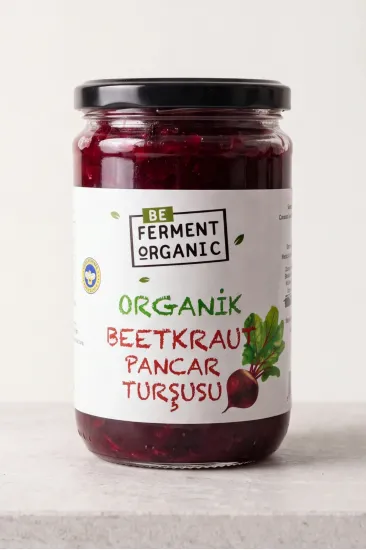 Organik Beetkraut Pancar Turşusu | Doğal Fermente - 660 Gr
