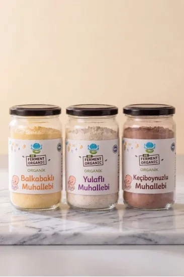 Organik Muhallebi Çeşitleri | Balkabaklı, Keçiboynuzlu ve Yulaflı