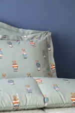 Tek Kişilik Teddy Yeşil Softly Uyku Seti Tek Kişilik Teddy Yeşil Softly Uyku Seti