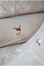 Tek Kişilik Elysian Bej Nevresim Takımı Tek Kişilik Elysian Bej Nevresim Takımı