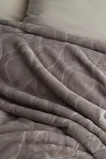 Çift Kişilik Mercy Vizon Embos Desen Battaniye Çift Kişilik Mercy Vizon Embos Desen Battaniye