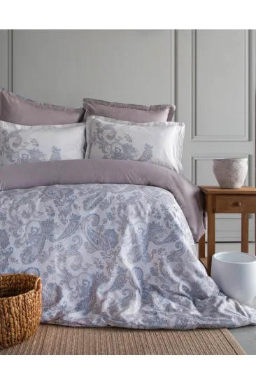 King Size Berta Yeşil Elegance Saten Nevresim Takımı King Size Berta Yeşil Elegance Saten Nevresim Takımı