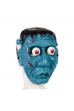 Frankenstein Temalı Sallanan Oynar Gözlü Maske Frankenstein Temalı Sallanan Oynar Gözlü Maske