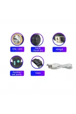 Şarjlı Baret Lambası Osl Led  Wt-065