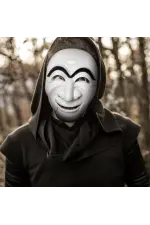 Koreli Hırsız Teatral Hahoe Maskesi - Para Heist Maskesi - Dali Maskesi Koreli Hırsız Teatral Hahoe Maskesi - Para Heist Maskesi - Dali Maskesi