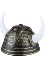 Viking Başlığı Asteriks Başlığı Altın Renk Viking Başlığı Asteriks Başlığı Altın Renk