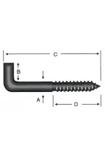 Şofben Çivisi No 1 / 5.8x50 - 100 Adet