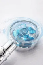 Duş Başlığı Turbo Pervaneli Serinletici Tasarım Duş Başlığı Turbo Pervaneli Serinletici Tasarım