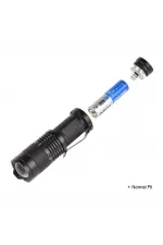 Mini Güçlü Şarjlı Pilli El Feneri Wt-304 Mini Güçlü Şarjlı Pilli El Feneri Wt-304