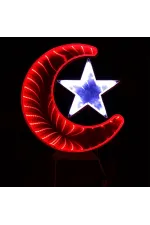 Ay Yıldız Işık Pano Türk Bayrağı Bigem Bm-079 Ay Yıldız Işık Pano Türk Bayrağı Bigem Bm-079