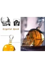 Crystal Head Kuru Kafa Cam Şişe 350 Ml Crystal Head Kuru Kafa Cam Şişe 350 Ml