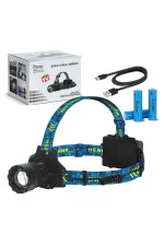 Cree P360 - 12,000 Lümen Şarjlı Kafa Lambası Wt-627 Cree P360 - 12,000 Lümen Şarjlı Kafa Lambası Wt-627