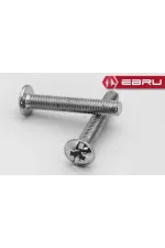Yuvarlak Yıldız Başlı Rysb Kulp Vidası, Civata M4x50 - 500 Adet Yuvarlak Yıldız Başlı Rysb Kulp Vidası, Civata M4x50 - 500 Adet
