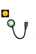 Taşınabilir Usb Sunset Lamba: Ev Ve Araba İçin Ambiyans Işığı Taşınabilir Usb Sunset Lamba: Ev Ve Araba İçin Ambiyans Işığı