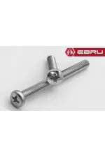 Yuvarlak Yıldız Başlı Ysb Civata M6x20 - 100 Adet