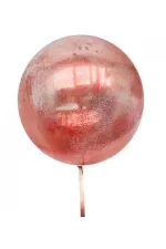 Kırmızı Simli Yuvarlak Şeffaf Balon 24 İnç Kırmızı Simli Yuvarlak Şeffaf Balon 24 İnç