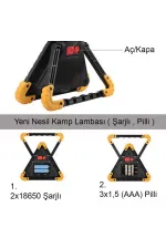 Profesyonel Kamp - Araba Lambası Bigem Bm-610