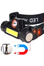 Şarjlı Dayanıklı Balıkçı Kafa Lambası Wt-056 Şarjlı Dayanıklı Balıkçı Kafa Lambası Wt-056