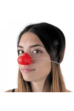 Kırmızı Renk Lastikli Burun Palyaço Burun Kırmızı Renk Lastikli Burun Palyaço Burun