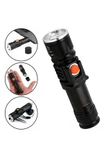 P50 Led Şarjlı Mıknatıslı Usb El Feneri Wt-622 P50 Led Şarjlı Mıknatıslı Usb El Feneri Wt-622