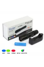 10w 2000 Lümen 4 Renk Güçlü El Feneri Wt-605 10w 2000 Lümen 4 Renk Güçlü El Feneri Wt-605