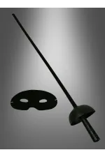 Zorro Kostüm Plastik Aksesuar Seti – Maske Ve Kılıç (67 Cm) Zorro Kostüm Plastik Aksesuar Seti – Maske Ve Kılıç (67 Cm)