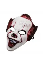 Plastik Joker Maskesi Killer Palyaço Maskesi Plastik Joker Maskesi Killer Palyaço Maskesi