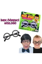 İnek Öğrenci Gözlüğü Şaka Gözlüğü İnek Öğrenci Gözlüğü Şaka Gözlüğü