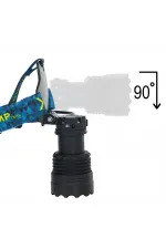Cree P360 - 12,000 Lümen Şarjlı Kafa Lambası Wt-627 Cree P360 - 12,000 Lümen Şarjlı Kafa Lambası Wt-627