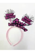 Happy Birthday Neon Renk Doğum Günü Tacı 12 Adet Happy Birthday Neon Renk Doğum Günü Tacı 12 Adet