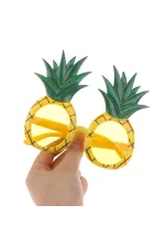 Tropikal Hawaii Ananas Şekilli Parti Gözlüğü 9.5 X 14 Cm Tropikal Hawaii Ananas Şekilli Parti Gözlüğü 9.5 X 14 Cm