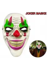 Delirten Gülüş Psikopat Palyaço Temalı Joker Maskesi Delirten Gülüş Psikopat Palyaço Temalı Joker Maskesi