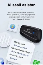 Y11 Bluetooth Kulaklık Mikrofonlu Motosiklet Kulaklığı İntercom Bt 5.3 Y11 Bluetooth Kulaklık Mikrofonlu Motosiklet Kulaklığı İntercom Bt 5.3