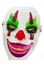 Delirten Gülüş Psikopat Palyaço Temalı Joker Maskesi Delirten Gülüş Psikopat Palyaço Temalı Joker Maskesi
