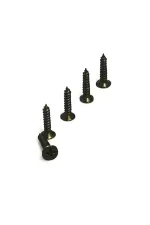 Klips, Menteşe, Ayak, Ağaç, Sunta Vidası 2,2x9,5mm - Siyah 100 Adet Klips, Menteşe, Ayak, Ağaç, Sunta Vidası 2,2x9,5mm - Siyah 100 Adet