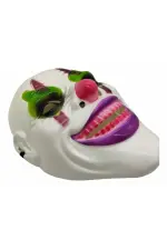 Delirten Gülüş Psikopat Palyaço Temalı Joker Maskesi Delirten Gülüş Psikopat Palyaço Temalı Joker Maskesi