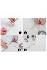 0.5 Cm 50 Metre Gri Fayans Arası Şerit Bant 0.5 Cm 50 Metre Gri Fayans Arası Şerit Bant