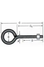 Kaynaklı Civata M8x160 - 50 Adet