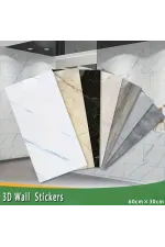 Beyaz Mermer Desenli Alüminyum Plastik Duvar Sticker Beyaz Mermer Desenli Alüminyum Plastik Duvar Sticker