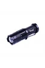 Mini Güçlü Şarjlı Pilli El Feneri Wt-304 Mini Güçlü Şarjlı Pilli El Feneri Wt-304