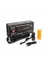 3000 Lümen Güçlü El Feneri Wt-600 3000 Lümen Güçlü El Feneri Wt-600
