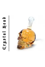 Crystal Head Kuru Kafa Cam Şişe 350 Ml Crystal Head Kuru Kafa Cam Şişe 350 Ml