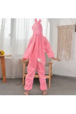 Çocuk Tavşan Kostümü Pembe Renk 2-3 Yaş 80 Cm Çocuk Tavşan Kostümü Pembe Renk 2-3 Yaş 80 Cm