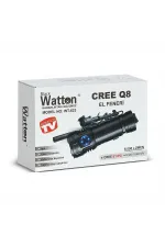 Cree Q8- Xpg 8+1 Led Şarjlı El Feneri Wt-623 Cree Q8- Xpg 8+1 Led Şarjlı El Feneri Wt-623