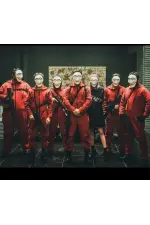 Koreli Hırsız Teatral Hahoe Maskesi - Para Heist Maskesi - Dali Maskesi Koreli Hırsız Teatral Hahoe Maskesi - Para Heist Maskesi - Dali Maskesi