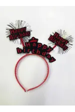 Happy Birthday Neon Renk Doğum Günü Tacı 12 Adet Happy Birthday Neon Renk Doğum Günü Tacı 12 Adet